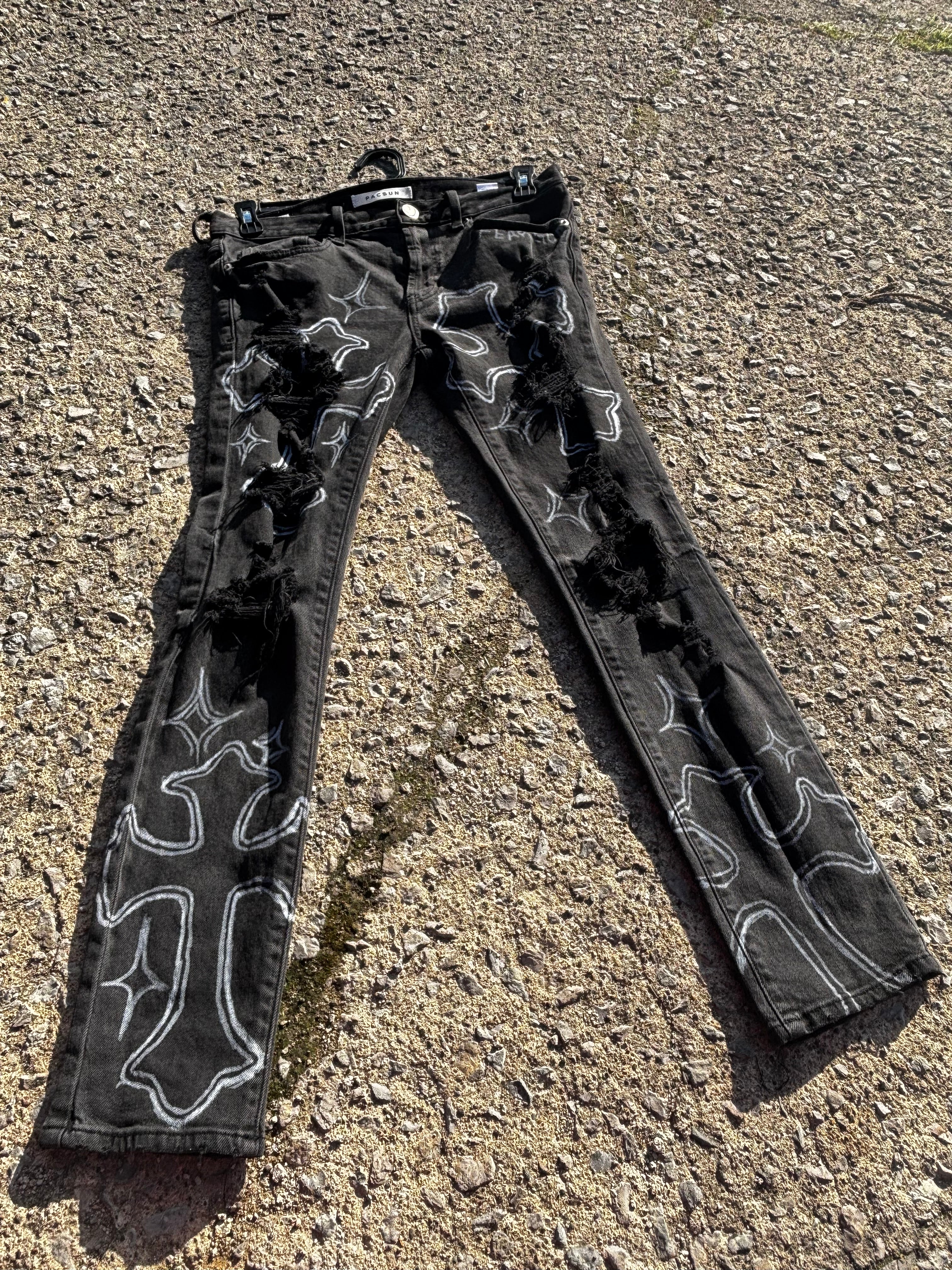 MidNight Relics Custom Denim Jeans