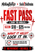 FAST PASS ‼️‼️ Standard Hold