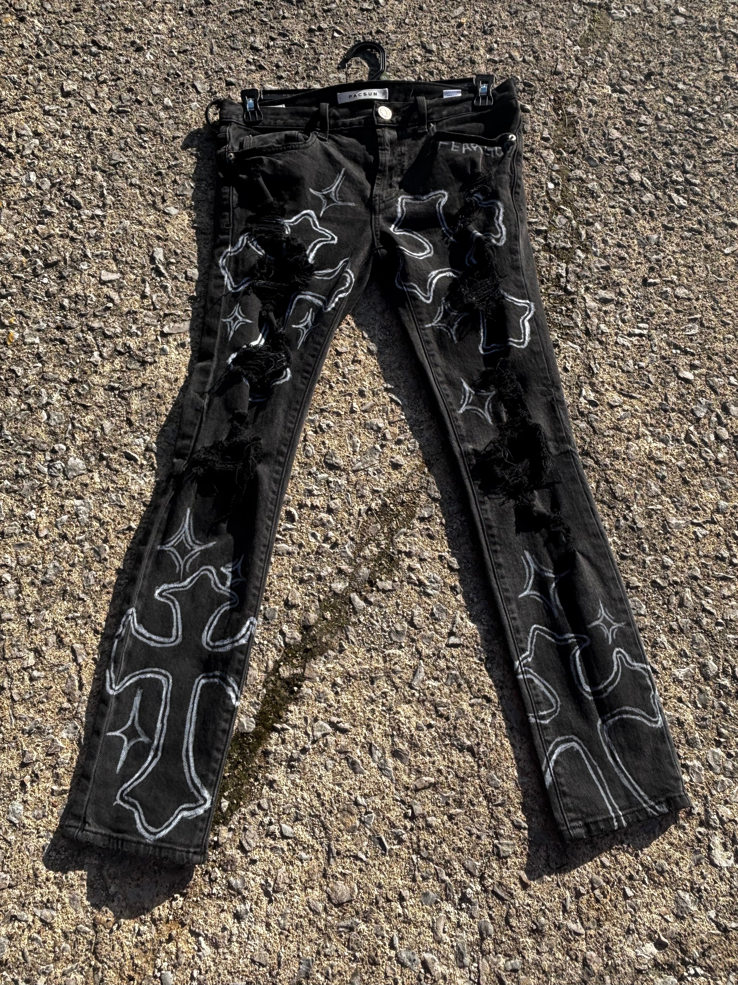 MidNight Relics Custom Denim Jeans