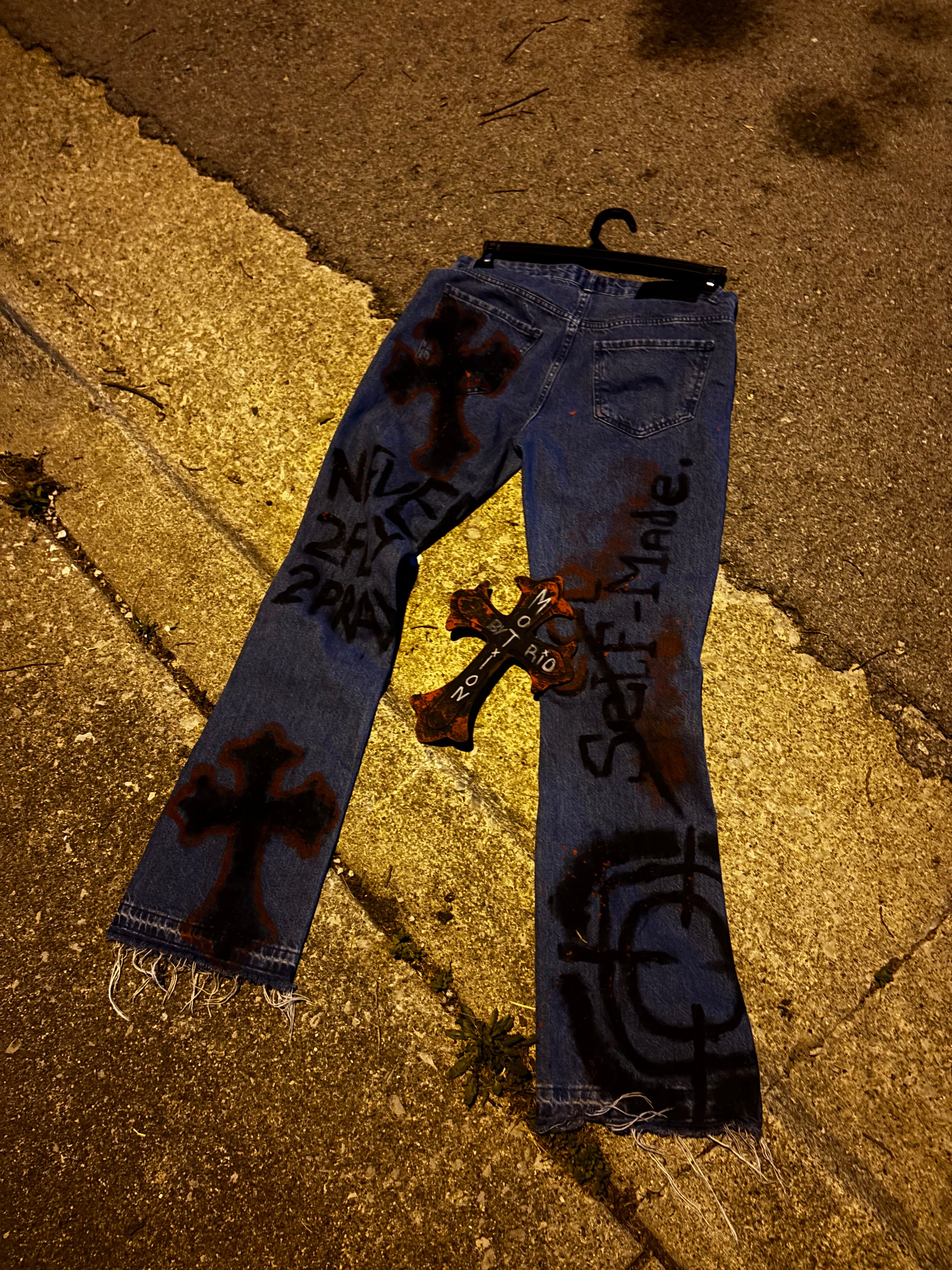 Broken Faith Jeans