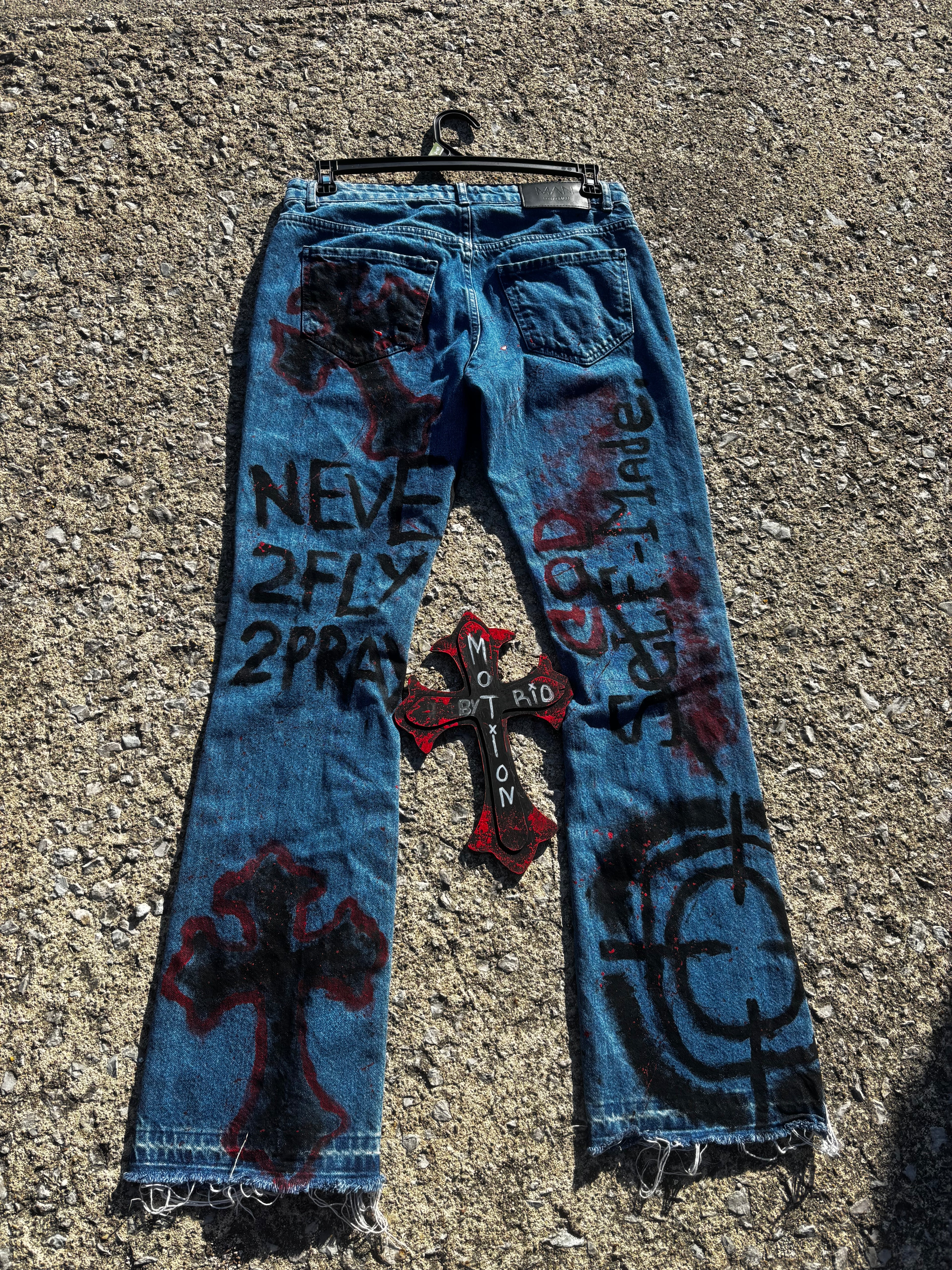 Broken Faith Jeans