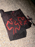Death Before Doubt custom Denim Shorts-Women’s