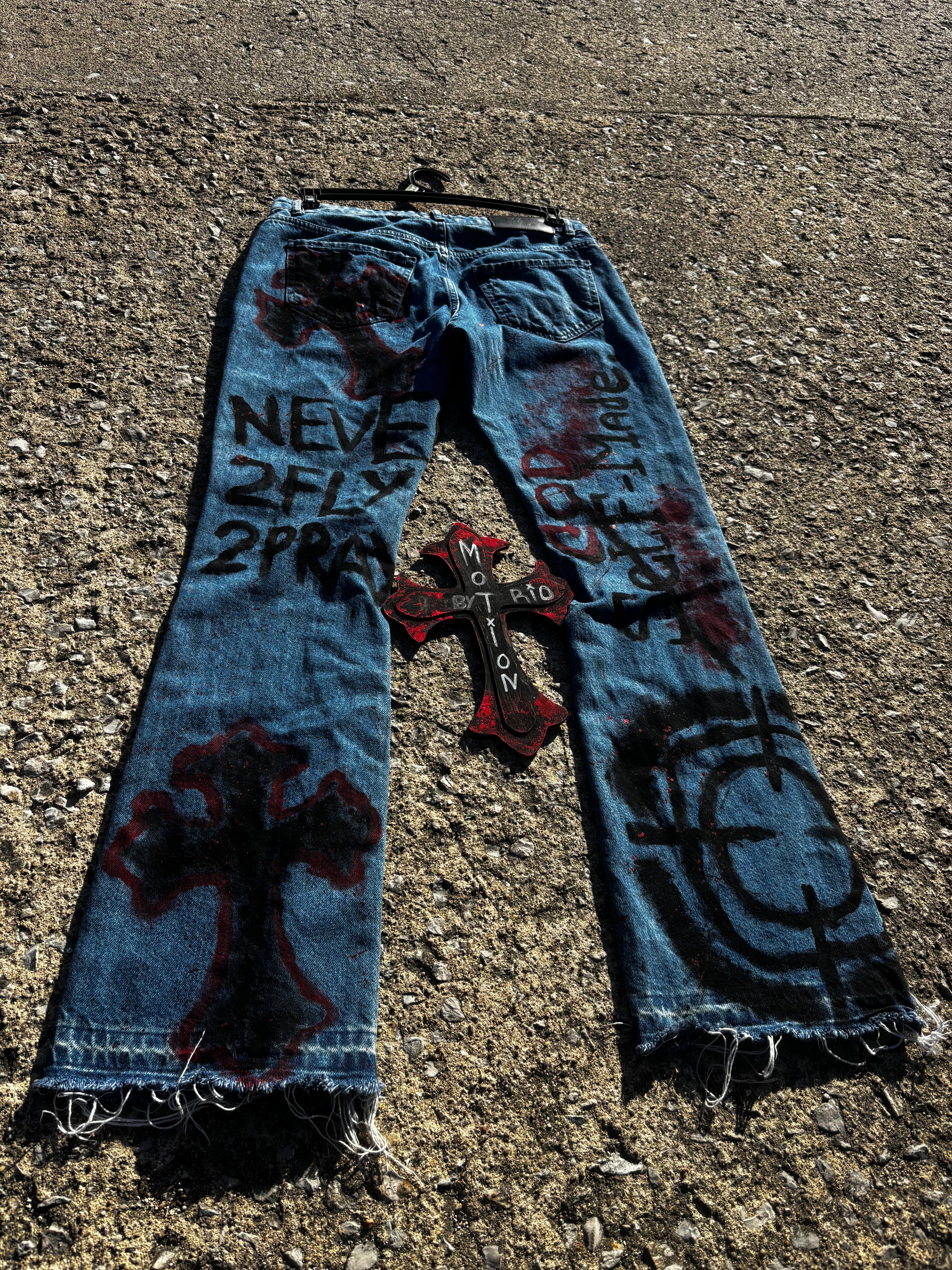 Broken Faith Jeans