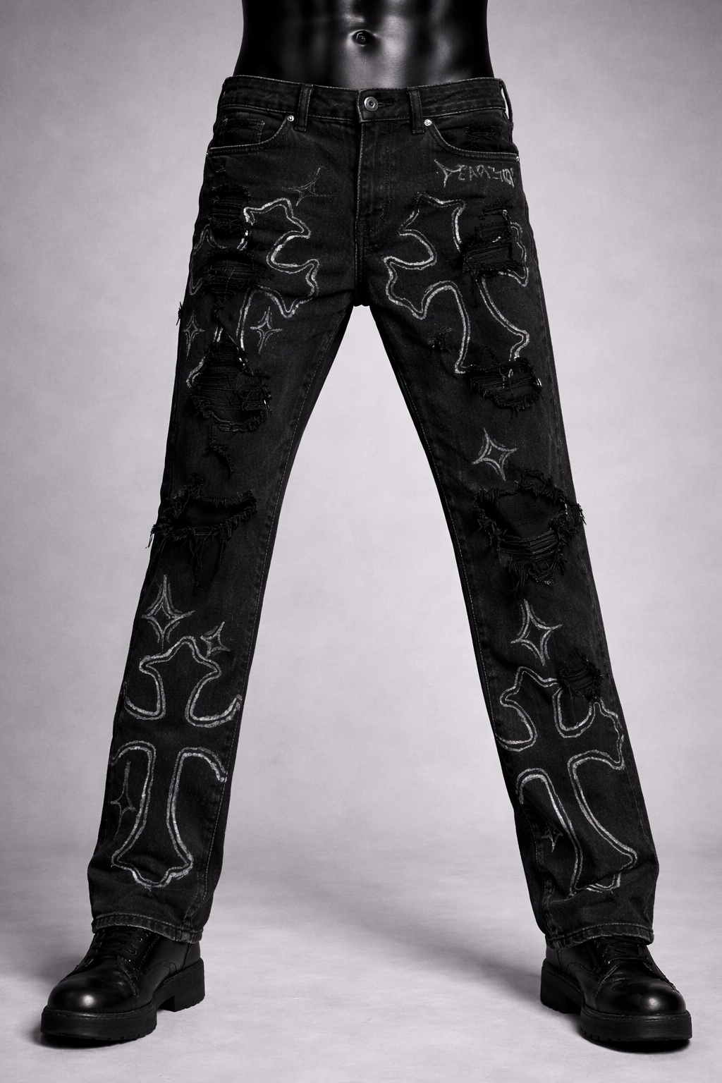 MidNight Relics Custom Denim Jeans