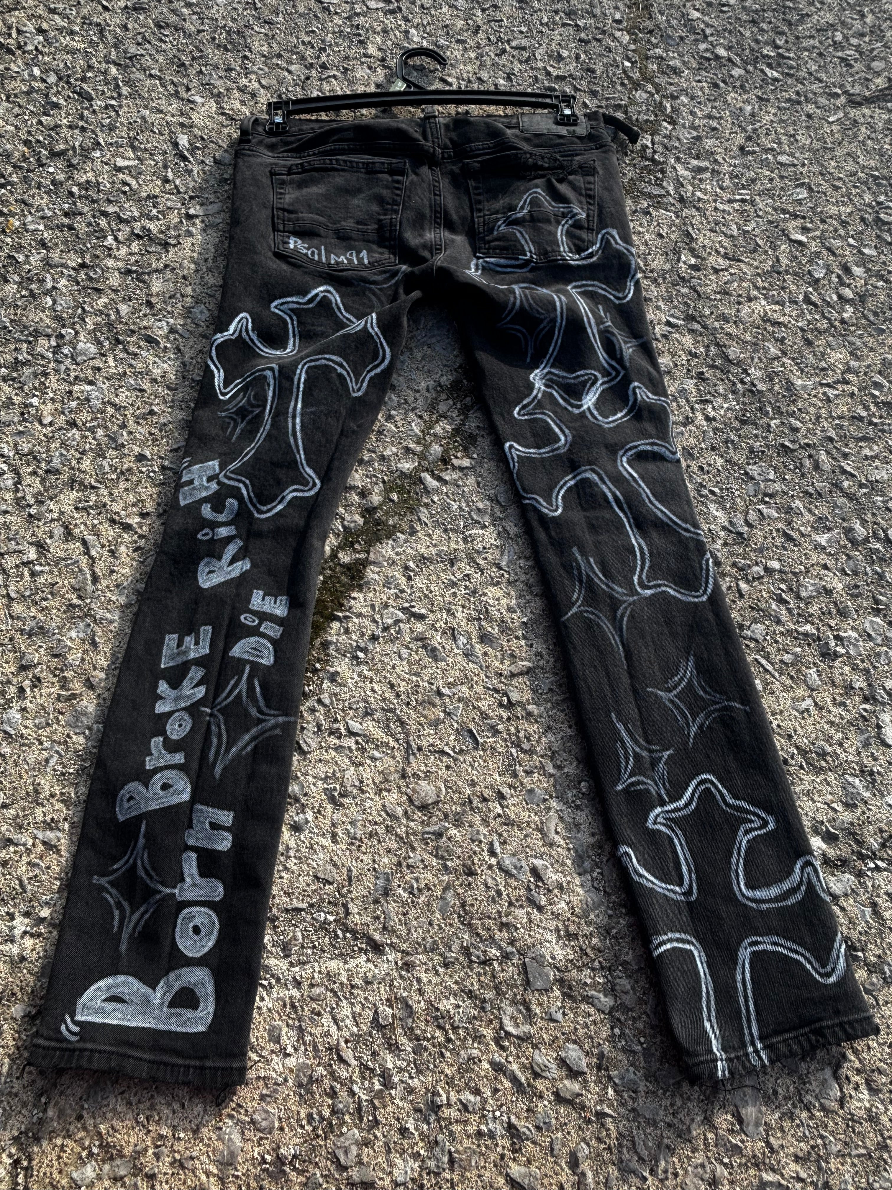 MidNight Relics Custom Denim Jeans