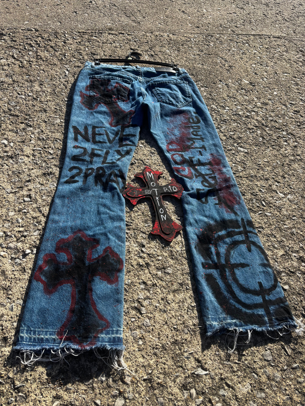 Broken Faith Jeans