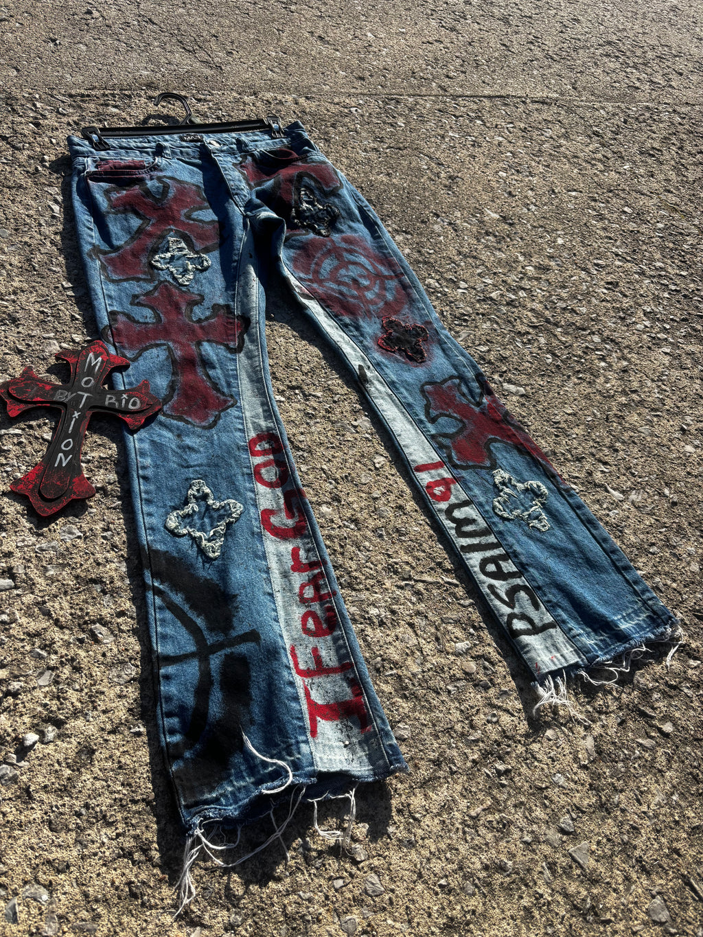 Broken Faith Jeans