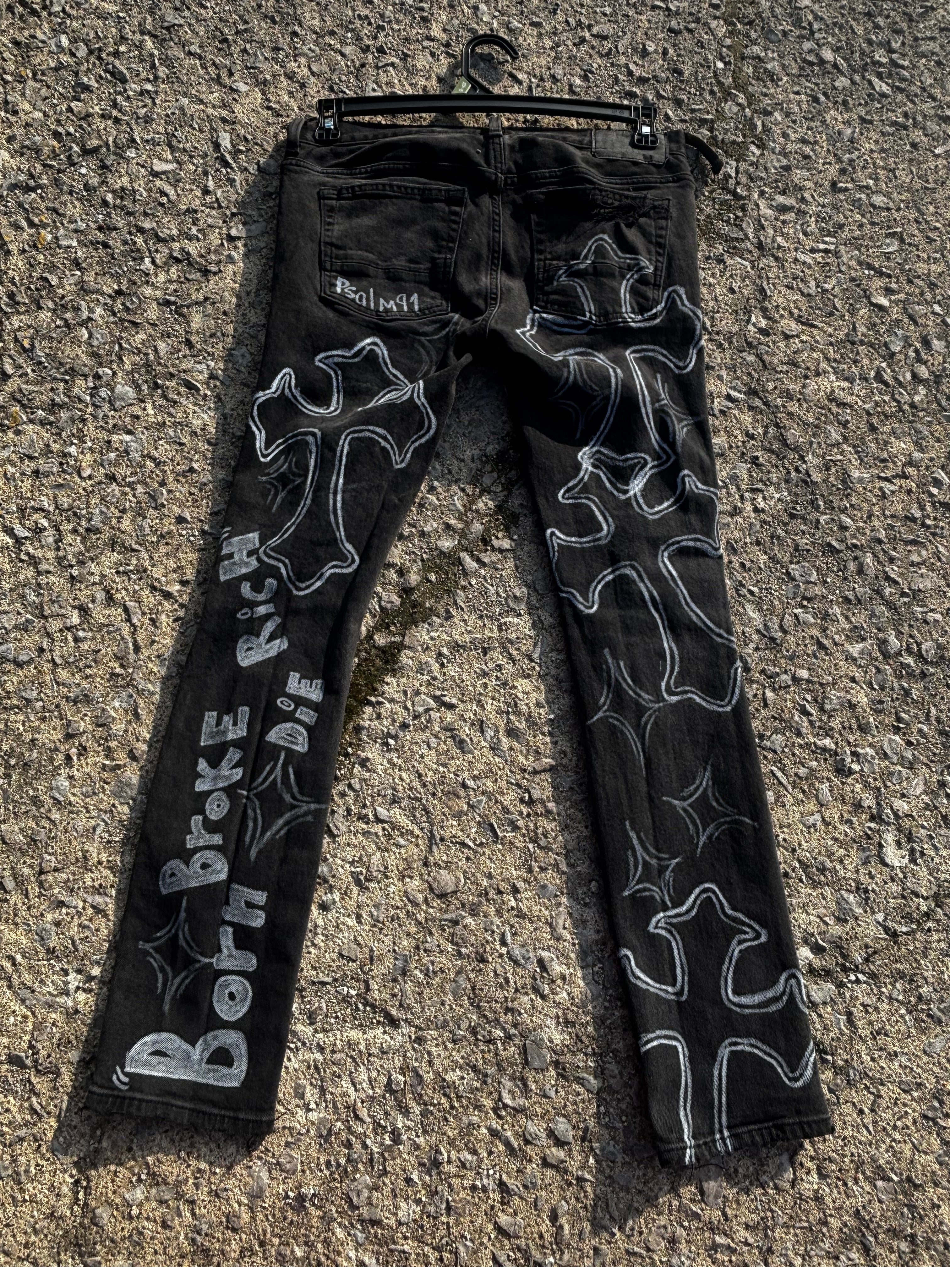 MidNight Relics Custom Denim Jeans